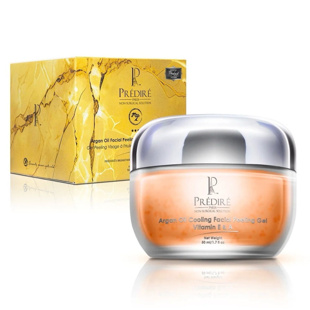 PREDIRE PARIS
Argan Oil Facial Peeling Gel with Vitamin E & A
New in Sealed Box